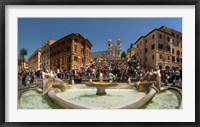 Fontana Della Barcaccia at Piazza Di Spagna, Rome, Lazio, Italy Fine Art Print