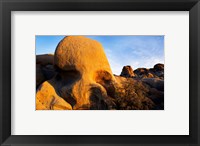 Skull Rock formations, Joshua Tree National Park, California, USA Fine Art Print