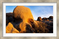 Skull Rock formations, Joshua Tree National Park, California, USA Fine Art Print