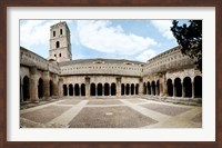 Cloister of St. Trophime, Church Of St. Trophime, Arles, Bouches-Du-Rhone, Provence-Alpes-Cote d'Azur, France Fine Art Print