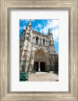 Facade of a church, Place Saint Pierre, Avignon, Vaucluse, Provence-Alpes-Cote d'Azur, France Fine Art Print
