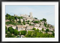 Buildings on a Hill, Bonnieux, Vaucluse, Provence-Alpes-Cote d'Azur, France Fine Art Print