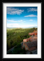 Buildings in a town, Roussillon, Vaucluse, Provence-Alpes-Cote d'Azur, France Fine Art Print