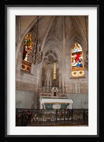 Interiors of the Church Of St. Trophime, Arles, Bouches-Du-Rhone, Provence-Alpes-Cote d'Azur, France Fine Art Print