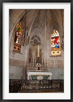 Interiors of the Church Of St. Trophime, Arles, Bouches-Du-Rhone, Provence-Alpes-Cote d'Azur, France Fine Art Print