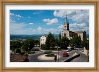 High angle view of a church, Bonnieux, Vaucluse, Provence-Alpes-Cote d'Azur, France Fine Art Print