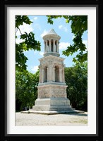Roman mausoleum at Glanum, St.-Remy-De-Provence, Bouches-Du-Rhone, Provence-Alpes-Cote d'Azur, France Fine Art Print