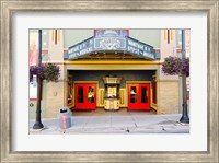 Facade of the Egyptian Theater, Main Street, Park City, Utah, USA Fine Art Print
