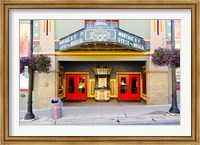 Facade of the Egyptian Theater, Main Street, Park City, Utah, USA Fine Art Print