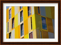 Low angle view of a youth hostel building, Jugendherberge Bremen, Bremen, Germany Fine Art Print