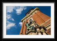 Tower of the St. Michaelis Church, Hamburg, Germany Fine Art Print