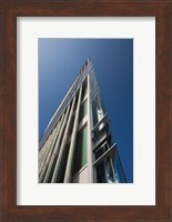 Low angle view of a modern building, 2DF Building, Hamburg, Germany Fine Art Print