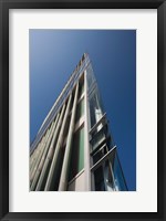 Low angle view of a modern building, 2DF Building, Hamburg, Germany Fine Art Print