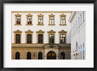 Facade of a palace, Schloss Thurn And Taxis, Regensburg, Bavaria, Germany Fine Art Print