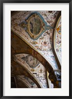Vaulted ceiling of the Antiquarium, Residenz, Munich, Bavaria, Germany Fine Art Print