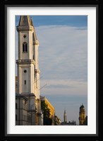 Low angle view of a church, St. Ludwig Church, Ludwigstrasse, Munich, Bavaria, Germany Fine Art Print