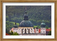 High angle view of a monastery, Ettal Abbey, Ettal, Bavaria, Germany Fine Art Print