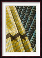Detail of a building, Pudong, Shanghai, China Fine Art Print