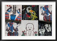 Fabric Items, Dali, Yunnan Province, China Fine Art Print