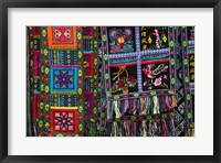 Fabrics for Sale, Dali, Yunnan Province, China Fine Art Print