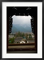 Old town viewed from North Gate, Dali, Yunnan Province, China Fine Art Print