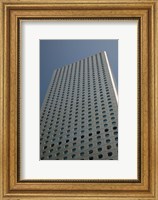 Low angle view of a building, Jardine House, Central District, Hong Kong Island, Hong Kong Fine Art Print