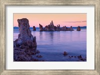 Tufa formations at Sunset, Mono Lake, California Fine Art Print