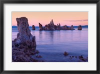 Tufa formations at Sunset, Mono Lake, California Fine Art Print