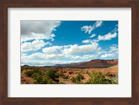 Clouds over an arid landscape, Capitol Reef National Park, Utah Fine Art Print
