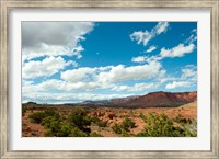 Clouds over an arid landscape, Capitol Reef National Park, Utah Fine Art Print