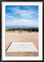 Le Struthof former Nazi concentration camp memorial, Natzwiller, Bas-Rhin, Alsace, France Fine Art Print