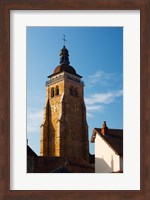 Low angle view of a church, Eglise Saint-Just d'Arbois, Arbois, Jura, Franche-Comte, France Fine Art Print