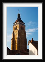 Low angle view of a church, Eglise Saint-Just d'Arbois, Arbois, Jura, Franche-Comte, France Fine Art Print