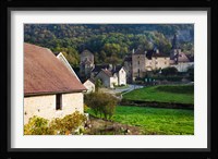 Baume Abbey church at Baume-les-Messieurs, Les Reculees, Jura, Franche-Comte, France Fine Art Print