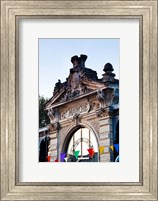 Detail of the covered market, Narbonne, Aude, Languedoc-Roussillon, France Fine Art Print