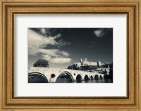 Pont Vieux Bridge, Beziers, Herault, Languedoc-Roussillon, France Fine Art Print