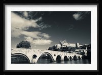 Pont Vieux Bridge, Beziers, Herault, Languedoc-Roussillon, France Fine Art Print