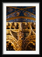 Interior Detail, Cathedrale Sainte-Cecile, Albi, Tarn, Midi-Pyrenees, France Fine Art Print