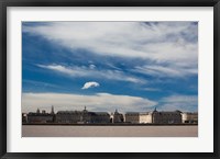 Place de la Bourse along the Garonne River, Bordeaux, Gironde, Aquitaine, France Fine Art Print
