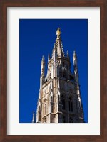 Low angle view of Tour Pey-Berland, Bordeaux, Gironde, Aquitaine, France Fine Art Print