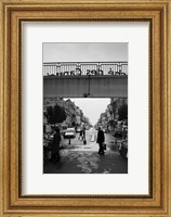 People in a market, Marche des Capucins, Bordeaux, Gironde, Aquitaine, France Fine Art Print