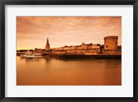 Tour de la Lanterne and Tour de la Chaine towers, La Rochelle, Charente-Maritime, Poitou-Charentes, France Fine Art Print