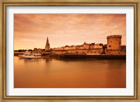 Tour de la Lanterne and Tour de la Chaine towers, La Rochelle, Charente-Maritime, Poitou-Charentes, France Fine Art Print