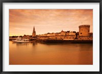 Tour de la Lanterne and Tour de la Chaine towers, La Rochelle, Charente-Maritime, Poitou-Charentes, France Fine Art Print