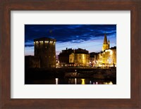 Tour de la Chaine tower, Old Port, La Rochelle, Charente-Maritime, Poitou-Charentes, France Fine Art Print