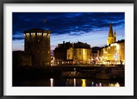Tour de la Chaine tower, Old Port, La Rochelle, Charente-Maritime, Poitou-Charentes, France Fine Art Print