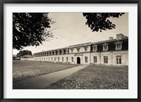 Facade of the rope making factory of the French Navy, Corderie Royale, Rochefort, Charente-Maritime, Poitou-Charentes, France Fine Art Print