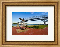 Blue Water Bridge at Port Huron, Michigan, USA Fine Art Print