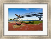 Blue Water Bridge at Port Huron, Michigan, USA Fine Art Print