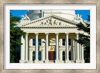 Facade of the California State Capitol, Sacramento, California Fine Art Print